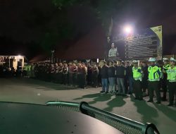 Perkuat Sinergitas Kapolres Binjai Bersama Forkopimda Laksanakan Patroli Gabungan Skala Besar