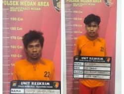 Maling yang Ditangkap Polsek Medan Area Diduga Terlibat Pencurian Spion Mobil Wartawan