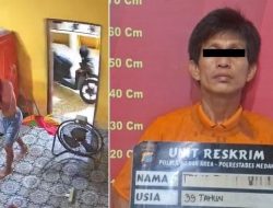 Terekam CCTV Saat Curi HP dan Tabung Gas, Residivis di Medan Area Ditangkap